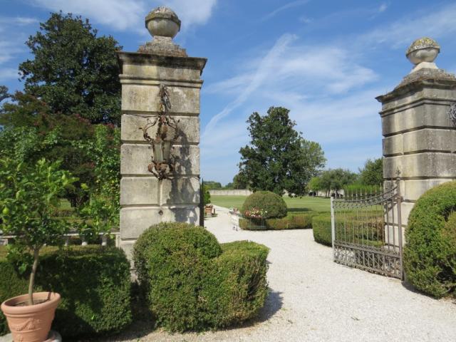 direkt am Weg liegt die Villa Molin aus dem 16. Jhr.