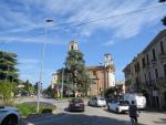 der Weg führt uns an der Kirche Santa Croce vorbei. Die Altstadt von Padova liegt nun definitiv hinter uns