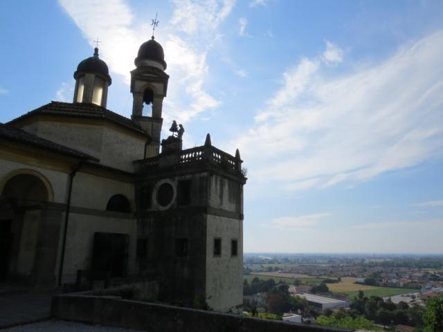 bei der Kirche San Giorgio mit seiner traumhaften Aussicht