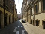 vom Bahnhof aus, durchqueren wir die schöne Altstadt von Rovigo