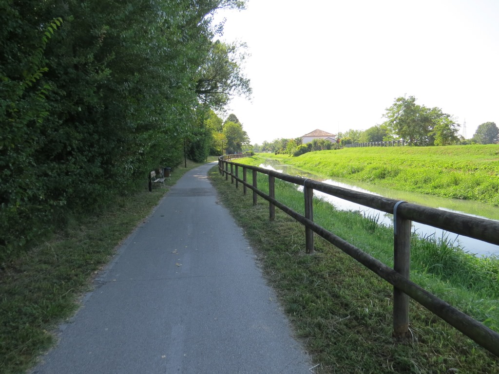 auf der sogenannten Passeggiata Baden-Powell...