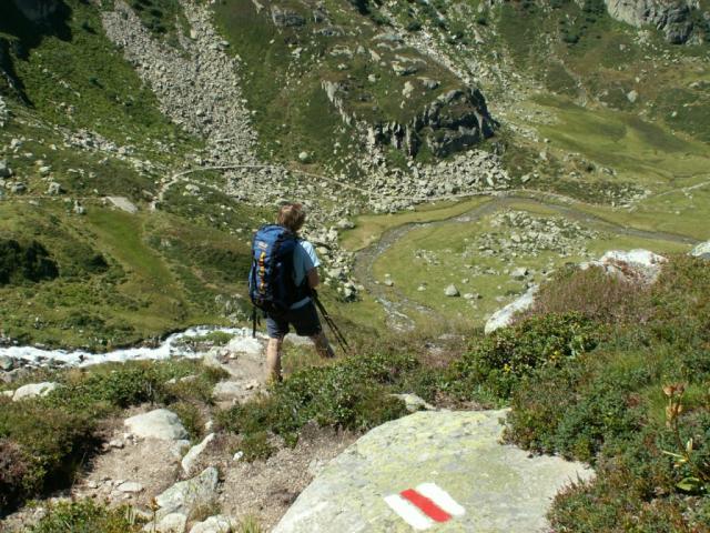 es geht runter