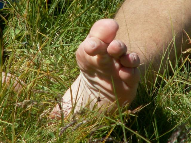 die Füsse von Franco