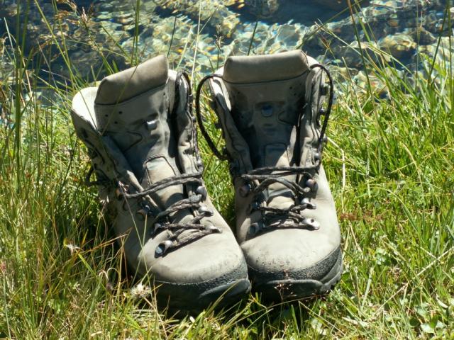 die Wanderschuhen von Mäusi
