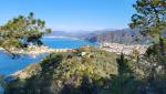 ...und bestaunen diese grossartige Aussicht. Sestri Levante liegt direkt unter uns