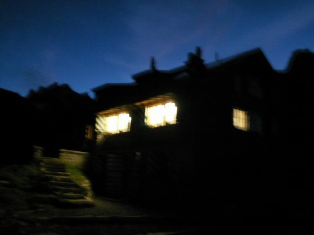 Lichter aus der Hütte