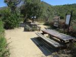 beim Rastplatz Colle del Lago. Der Picknickplatz bietet ein umwerfendes Panorama