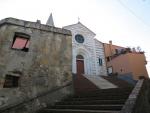 in Lemeglio das Nachbardorf, laufen wir an der Chiesa di Santa Maria Assunta vorbei