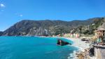 ausserdem findet sich hier der einzige grosse Badestrand der Cinque Terre