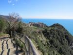 Corniglia ist der einzige Ort der Cinque Terre, der nicht direkt am Meer liegt
