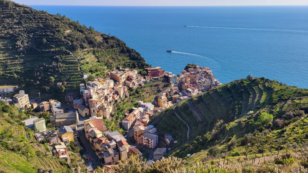 ...nach Manarola führen wird. Traumhaft schön