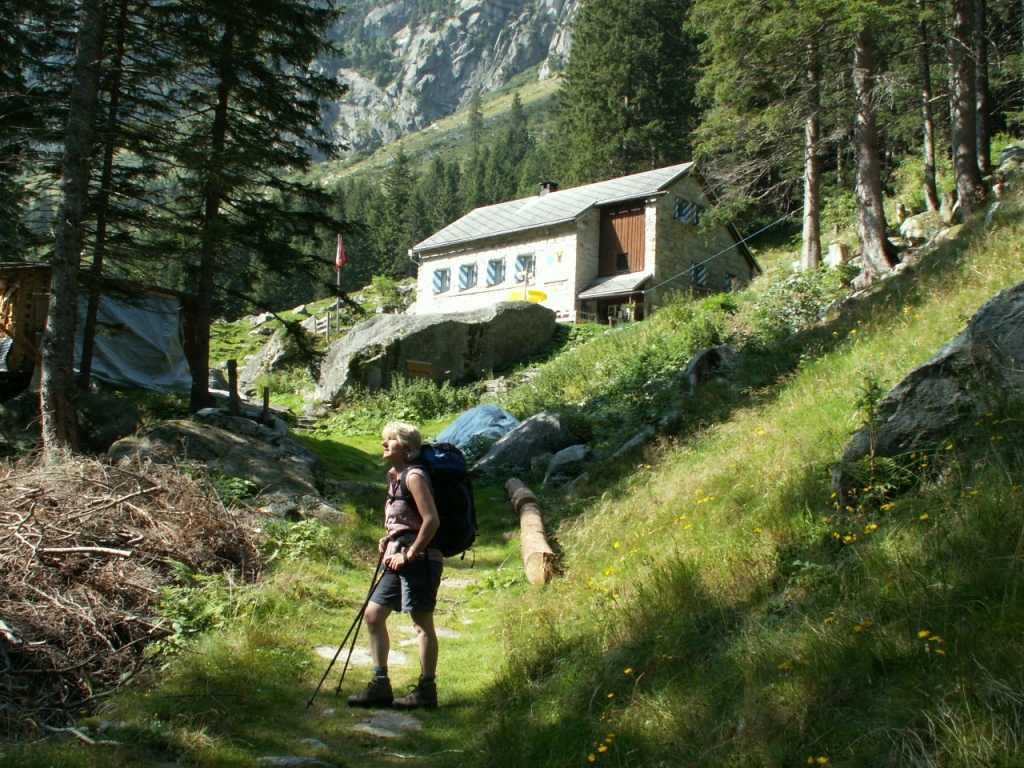 die Treschhütte 1475 m.ü.M.