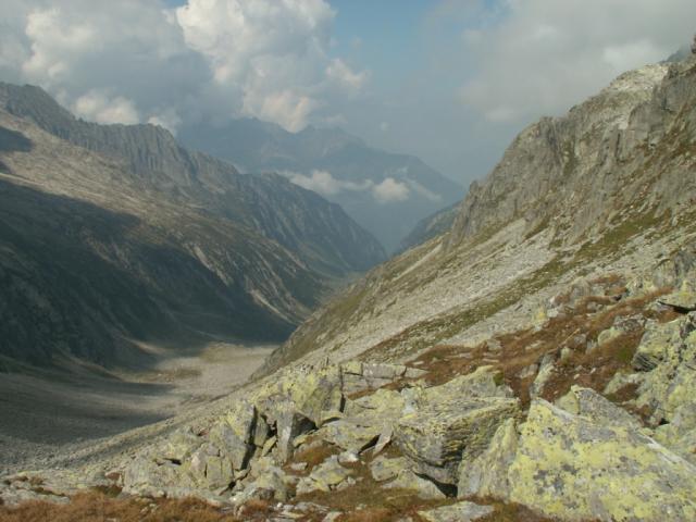 Blick zurück ins Fellital