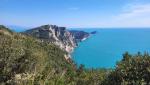 was für eine Aussicht Richtung Porto Venere mit den vorgelagerten Inseln Spezzino und Tino