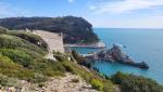 wir wandern am Castello Doria vorbei, hinunter nach Porto Venere