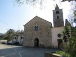 wir erreichen die Kirche San Venerio. Sie ist eine der ältesten Kirche in Ligurien 10. Jhr.
