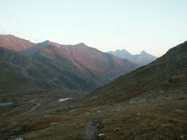 Sonnenuntergang im Val Maighels