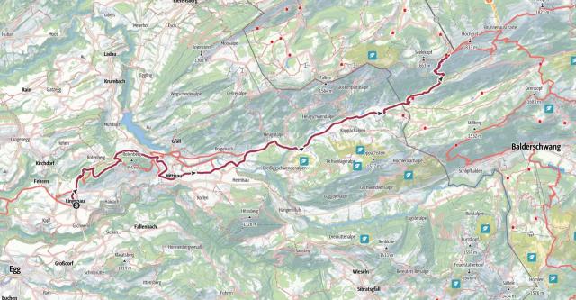 18 km - 1129m Aufstieg - 158m Abstieg - max. Höhe 1657 m.ü.M. - min. Höhe 686 m.ü.M. - 6 Std.