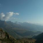 Blick Richtung Sedrun/Disentis