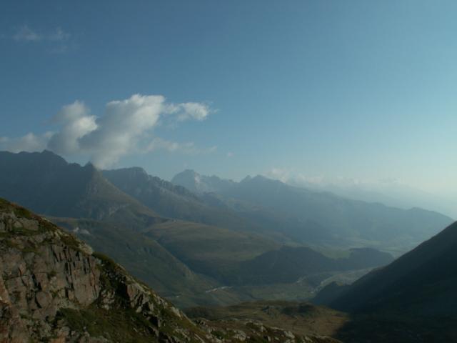 Blick Richtung Sedrun/Disentis