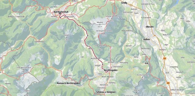 21 km - 457m Aufstieg - 359m Abstieg - max. Höhe 731 m.ü.M. - min. Höhe 468 m.ü.M. - 6 1/2 Std.