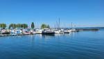 ...und der Yachthafen von Bregenz in Österreich