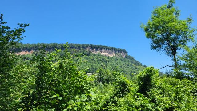 ...gelangen wir in den Canyon "Bregenzerschlucht"