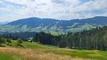 bei Abendreute zeigt sich in der Talsenke Alberschwende