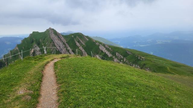 auf dem Rindalphorn mit Blick zum Gündleskopf