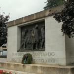 Denkmal in Airolo für die Tunnelbauer