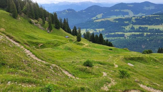 ...zur verfallenen Rothen-Alpe