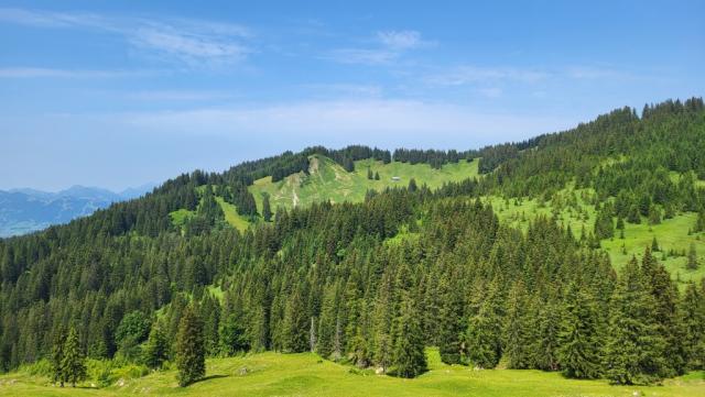 auf der gegenüberliegenden Talseite erkennen wir den Boaleskopf