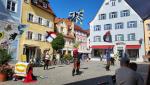 in Füssen findet zurzeit ein Mittelaltermarkt statt. Wir schauen uns diverse Darbietungen an