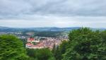 vom Kalvarienberg aus, hat man eine sehr schöne Aussicht auf die Altstadt von Füssen