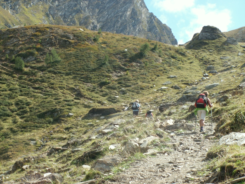 aufwärts Richtung Capanna Cristallina