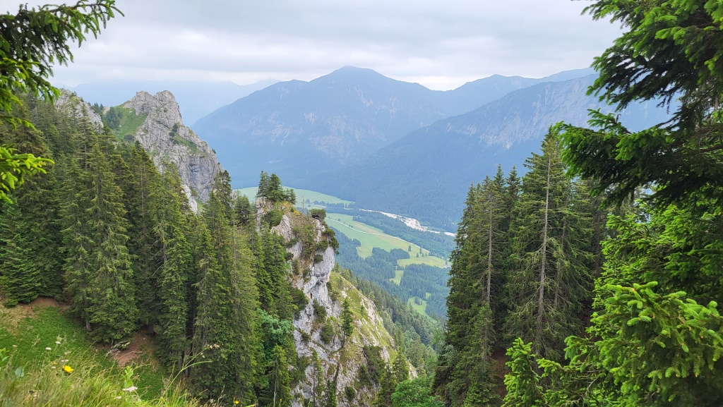 Tiefblick in das Sägertal