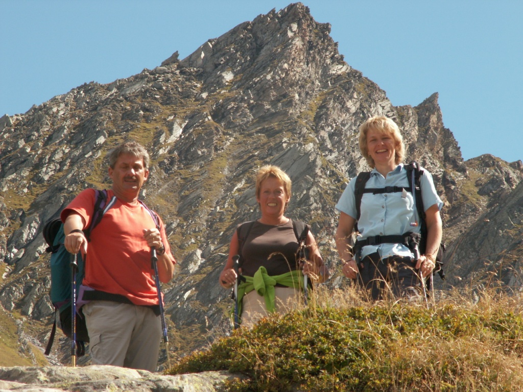 Vik, Irma und Mäusi in guter Laune