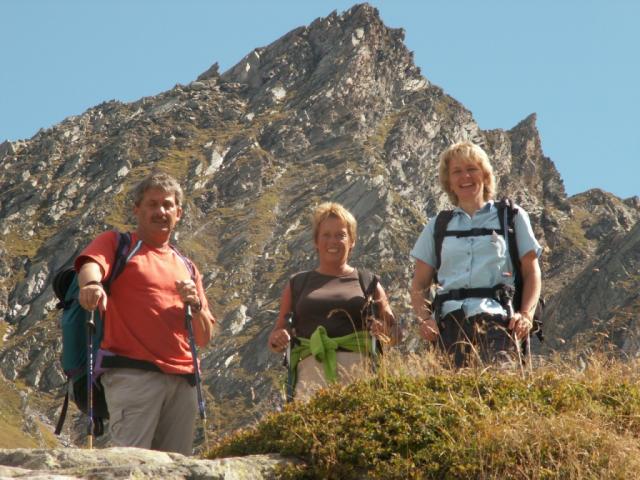 Vik, Irma und Mäusi in guter Laune