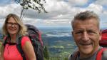 Erinnerungsfoto aufgenommen beim Bergsturzgebiet "Im Gsott"