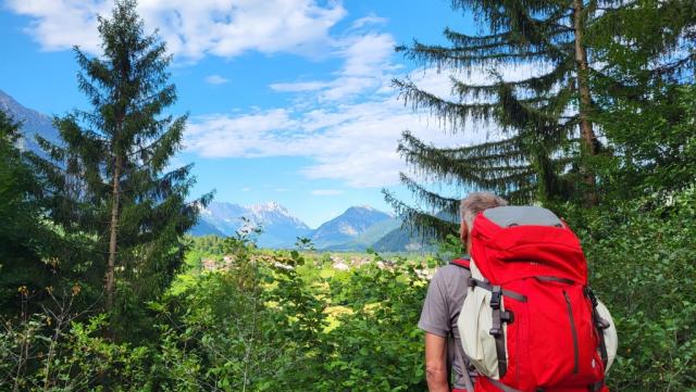 wir sind von der Aussicht begeistert