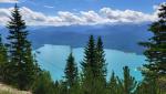 vom Fahrenbergkopf geniessen wir eine traumhafte Aussicht auf den Walchensee