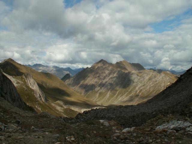 Blick zurück ins Val Torta