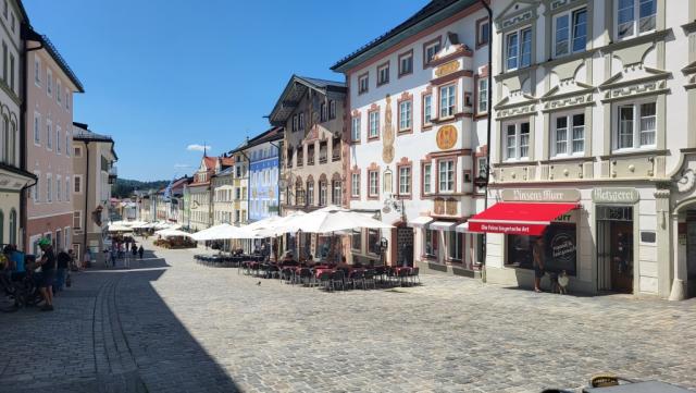 in Bad Tölz haben wir Übernachtet, als wir auf dem Traumpfad München-Venedig gewandert sind