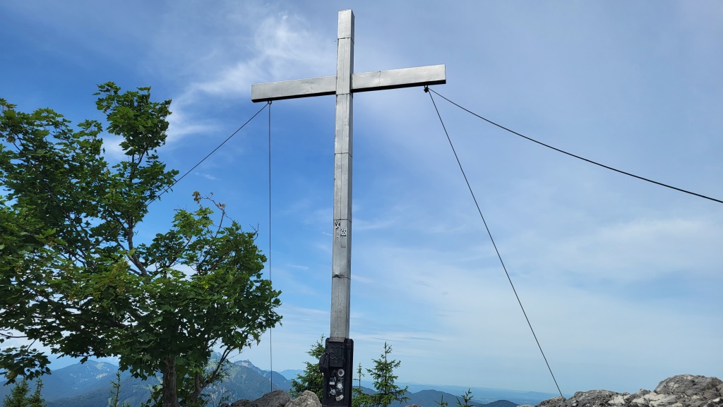 ...und wir stehen auf dem Geierstein