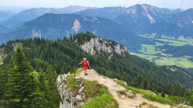 der Weg wechselt jetzt von der Nordseite zur Wendelstein-Südseite