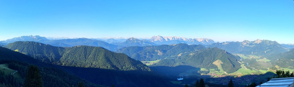 ...und geniessen das traumhafte Panorama