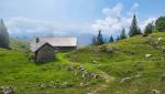 ...erreichen wir die Kohleralm 1450 m.ü.M. der höchste Punkt der heutigen Etappe