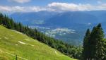 die Aussicht auf Bad Reichenhall gewaltig schön