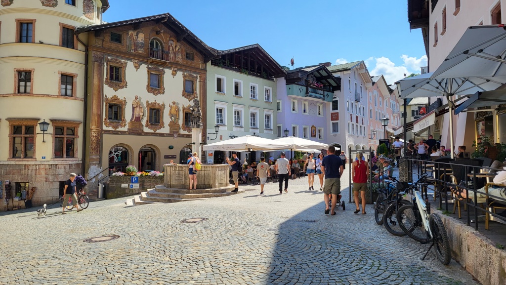 wir haben die Altstadt von Berchtesgaden erreicht