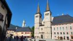 Königliches Schloss Berchtesgaden mit Stiftskirche und Schlossplatz